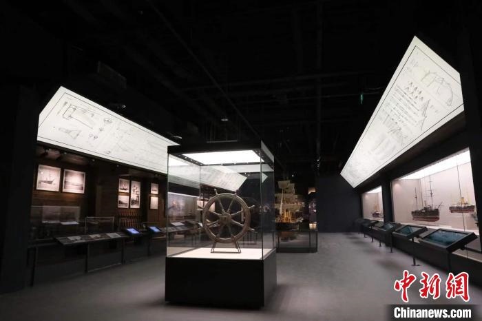 中國(guó)船政文化博物館新的展廳，陳設(shè)空間更大，展陳更科學(xué)?！￡悤造o 攝