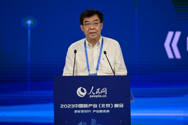 社會科學(xué)文獻(xiàn)出版社社長王利民。人民網(wǎng)記者 于凱攝