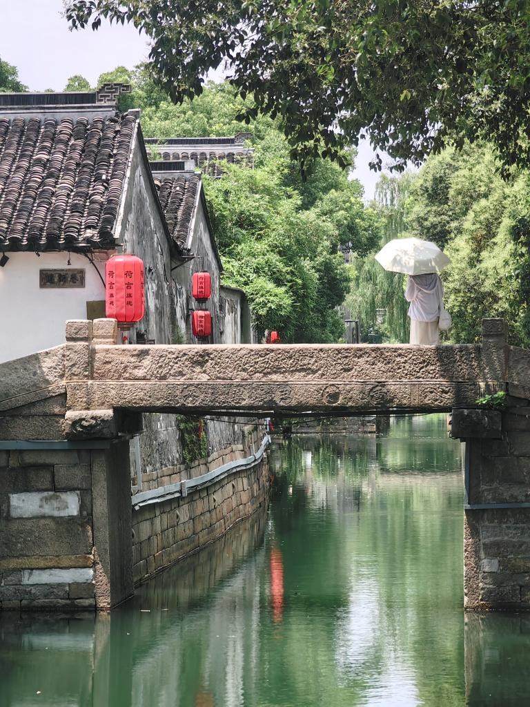 7月6日拍攝的平江歷史文化街區(qū)一景。新華社記者 楊依軍 攝