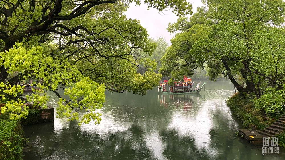 杭州西溪國(guó)家濕地公園是全國(guó)首個(gè)國(guó)家濕地公園。（總臺(tái)央視記者李輝拍攝）