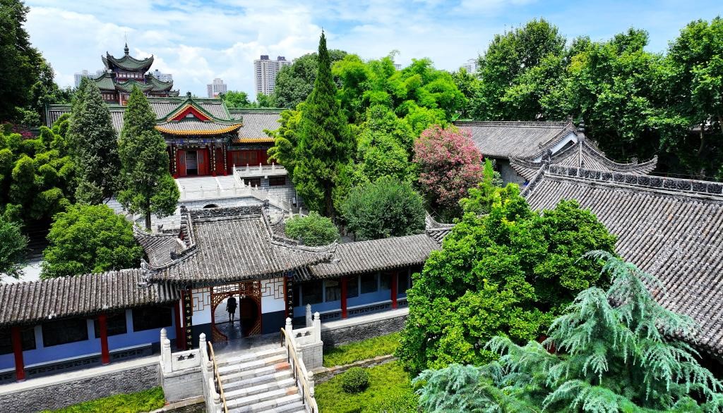 近日拍攝的陜西省漢中市博物館。新華社記者 劉瀟 攝