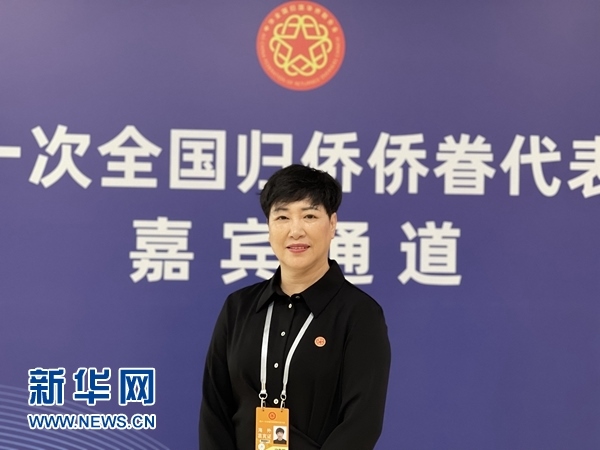 意大利北部麗水同鄉(xiāng)會(huì)會(huì)長(zhǎng)饒俊媚。（受訪人供圖）