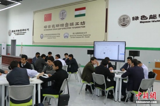 2023年4月，位于杜尚別的塔吉克斯坦魯班工坊課堂。張碩 攝