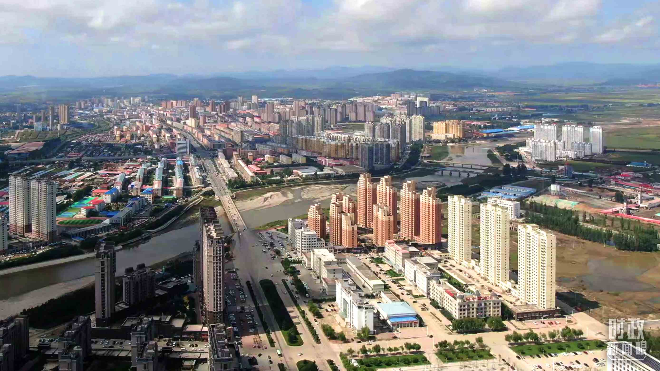△尚志市境內(nèi)水網(wǎng)發(fā)達，螞蟻河、大泥河等穿境而過。（總臺央視記者張耿生拍攝）