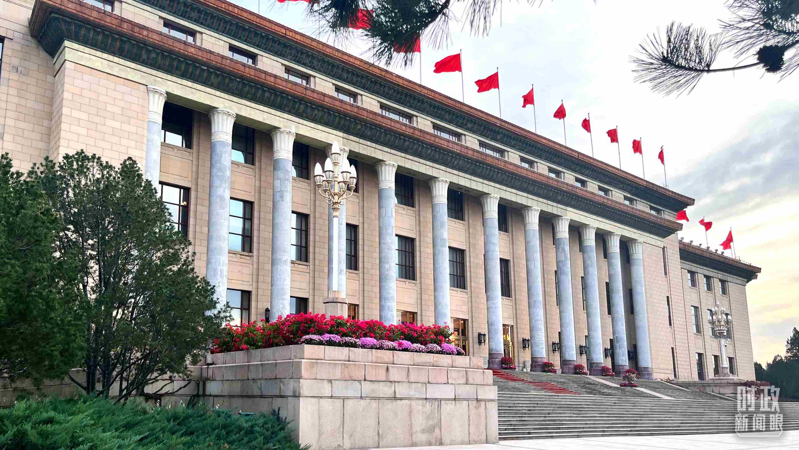 △10月18日，5場會談會見在北京人民大會堂舉行。（總臺央視記者張垚拍攝）