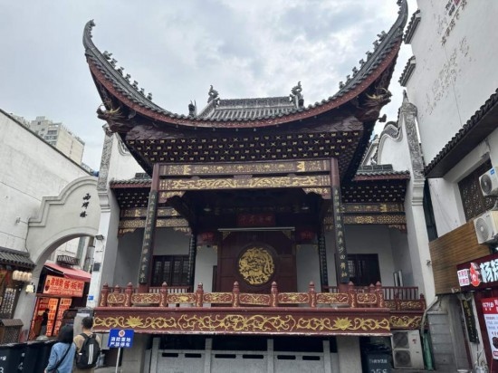 10月25日，長(zhǎng)沙太平老街一角。（本報(bào)記者 劉書文攝）