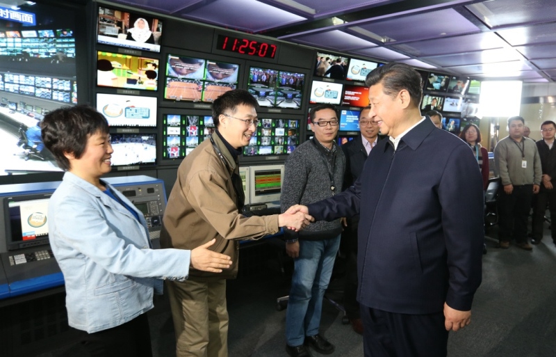 2019年1月25日，十九屆中央政治局在人民日報社就全媒體時代和媒體融合發(fā)展舉行第十二次集體學(xué)習(xí)。習(xí)近平總書記主持學(xué)習(xí)并發(fā)表重要講話。