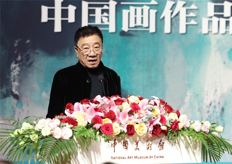任建國致辭。主辦方供圖