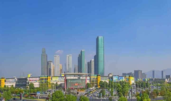 義烏城市風(fēng)貌。義烏市委宣傳部供圖
