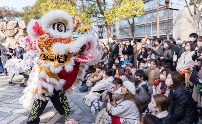 活動現(xiàn)場。中國駐大阪旅游辦事處供圖