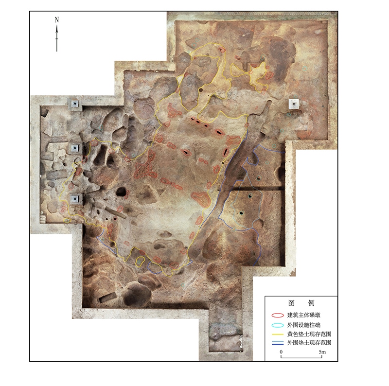 屈家?guī)X文化大型建筑F38正射影像。中國文物報社供圖