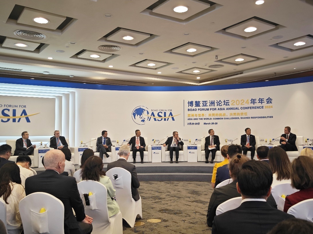 博鰲亞洲論壇2024年年會“加快應(yīng)對氣候變化行動”分論壇。