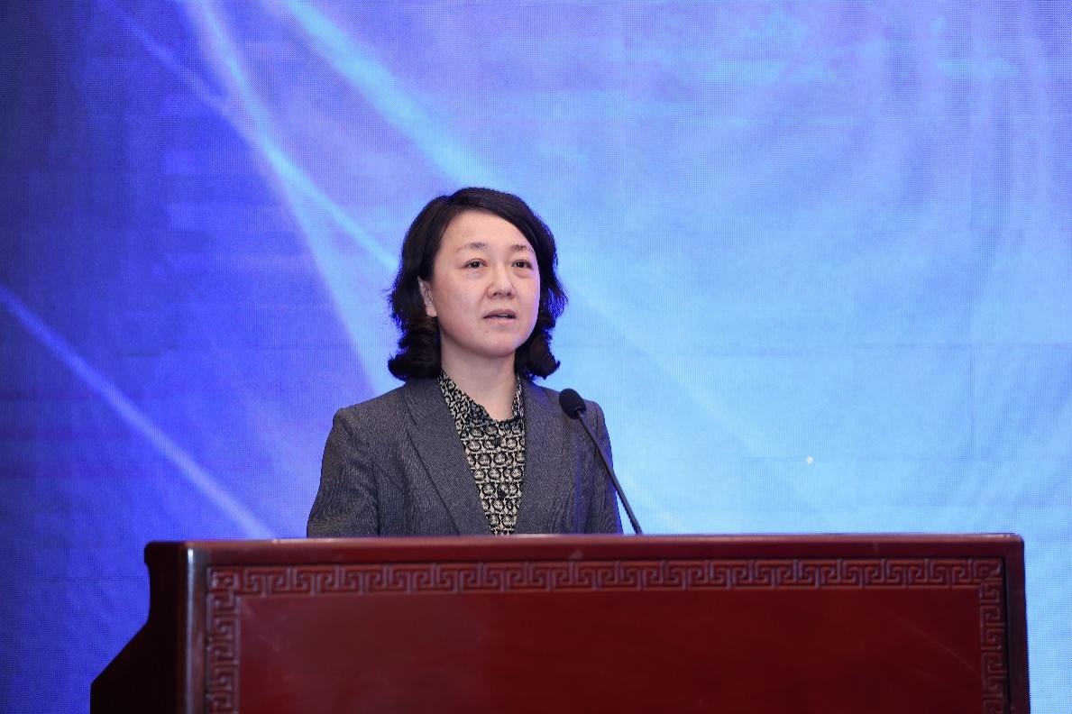 中華全國新聞工作者協(xié)會(huì)黨組成員、書記處書記吳兢致辭。主辦方供圖
