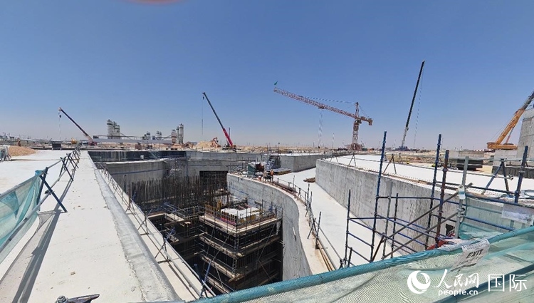 德拉伊耶門項目建設(shè)場景。艾哈邁德攝