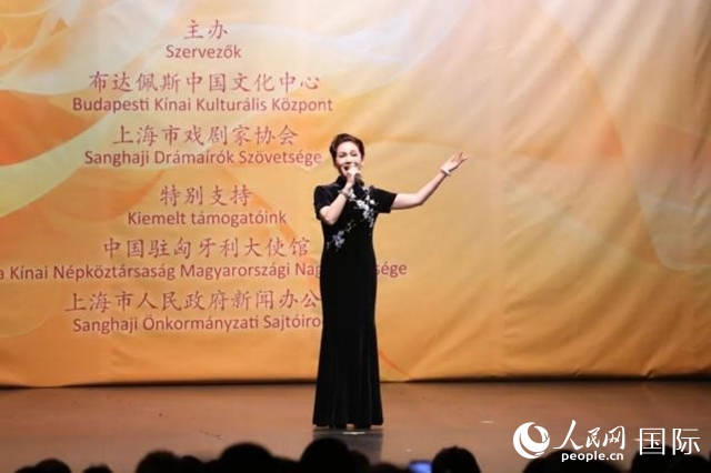 “玉蘭花開·魅力上?！弊哌M(jìn)布達(dá)佩斯。葉辰亮攝