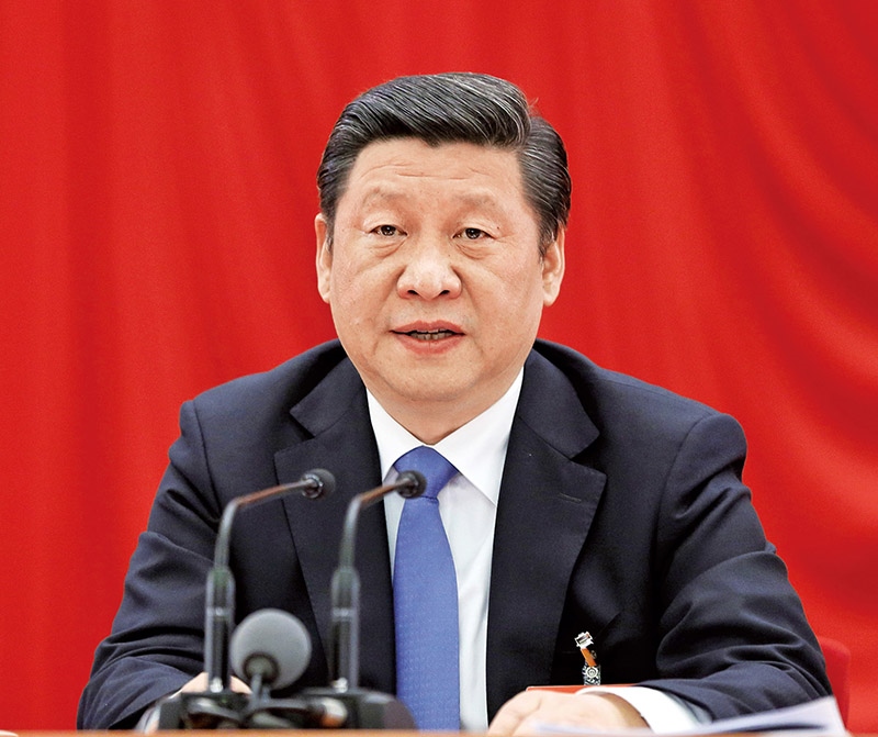 中國共產(chǎn)黨第十八屆中央委員會第三次全體會議，于2013年11月9日至12日在北京舉行。全會由中央政治局主持，中央委員會總書記習近平作重要講話。 新華社記者 蘭紅光/攝