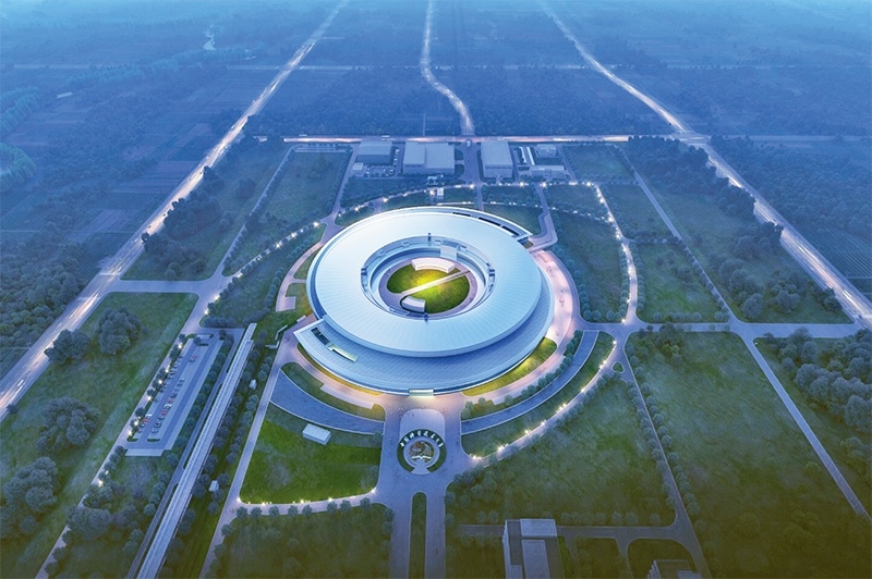 近年來(lái)，長(zhǎng)三角各省市牢牢把握高質(zhì)量發(fā)展這個(gè)首要任務(wù)，因地制宜培育和發(fā)展新質(zhì)生產(chǎn)力，朝著世界級(jí)城市群目標(biāo)邁進(jìn)。圖為第四代大科學(xué)裝置“合肥先進(jìn)光源”的效果圖（資料圖片）。 新華社發(fā)（中國(guó)科學(xué)技術(shù)大學(xué)國(guó)家同步輻射實(shí)驗(yàn)室供圖）