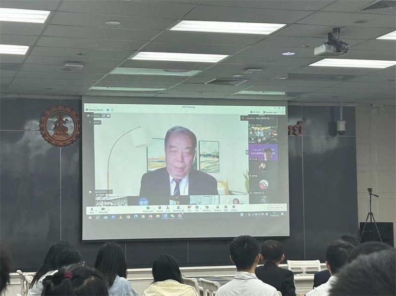 傅增有教授講座。