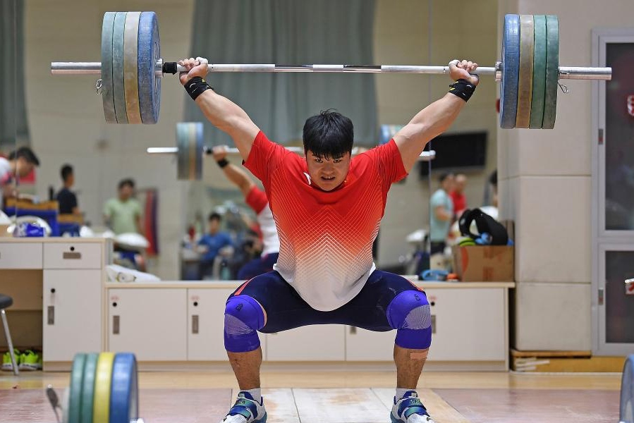5月10日，國家隊選手劉煥華在訓練中。新華社記者 侯昭康 攝