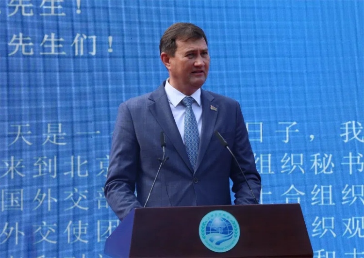 白俄羅斯外交部長馬克西姆·雷任科夫出席活動并致辭。主辦方供圖