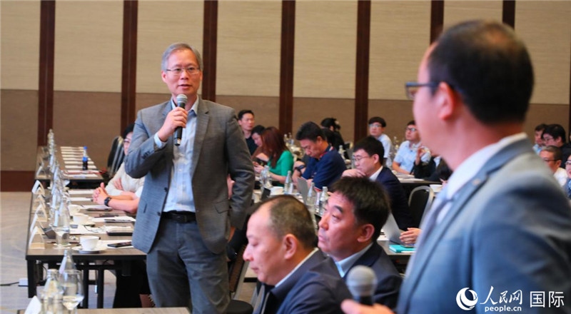 講座現(xiàn)場互動。人民網記者 簡承淵攝