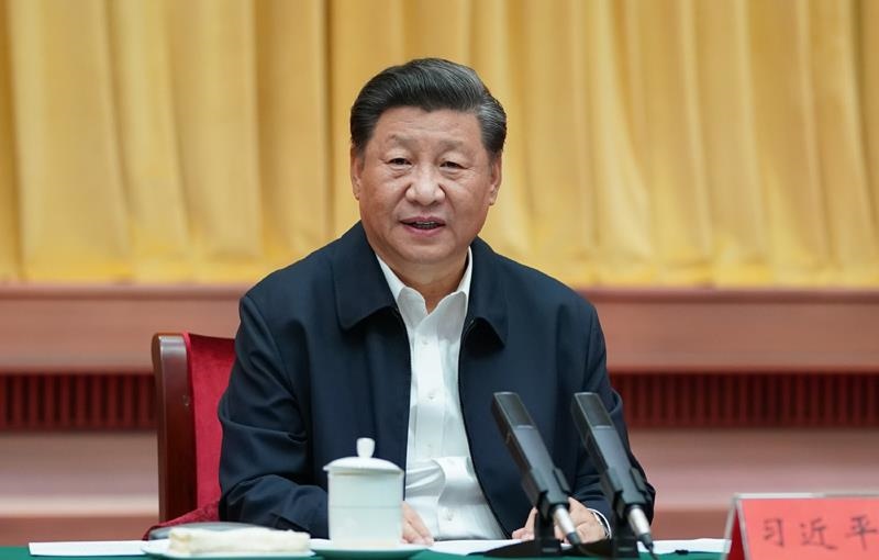 △2020年9月17日，習(xí)近平總書記在湖南長沙主持召開基層代表座談會并發(fā)表重要講話，聽取基層干部群眾代表對“十四五”規(guī)劃編制的意見和建議。