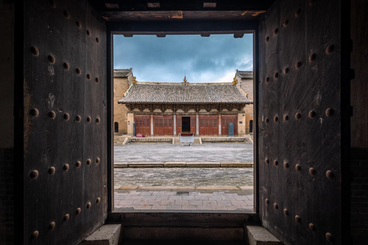 高平市崇明寺一角。蘇唐詩攝