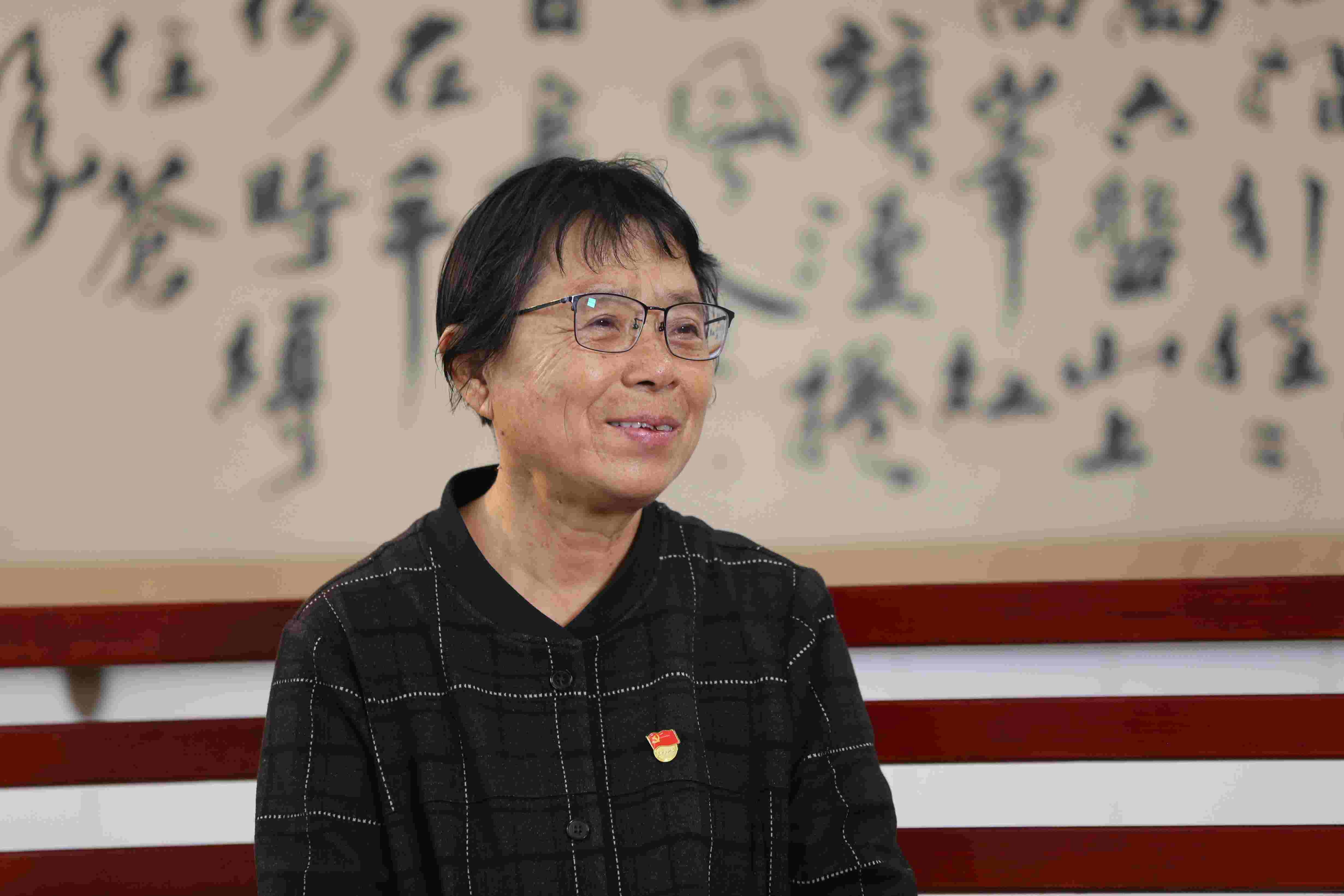 張桂梅。人民網(wǎng)記者 李發(fā)興攝