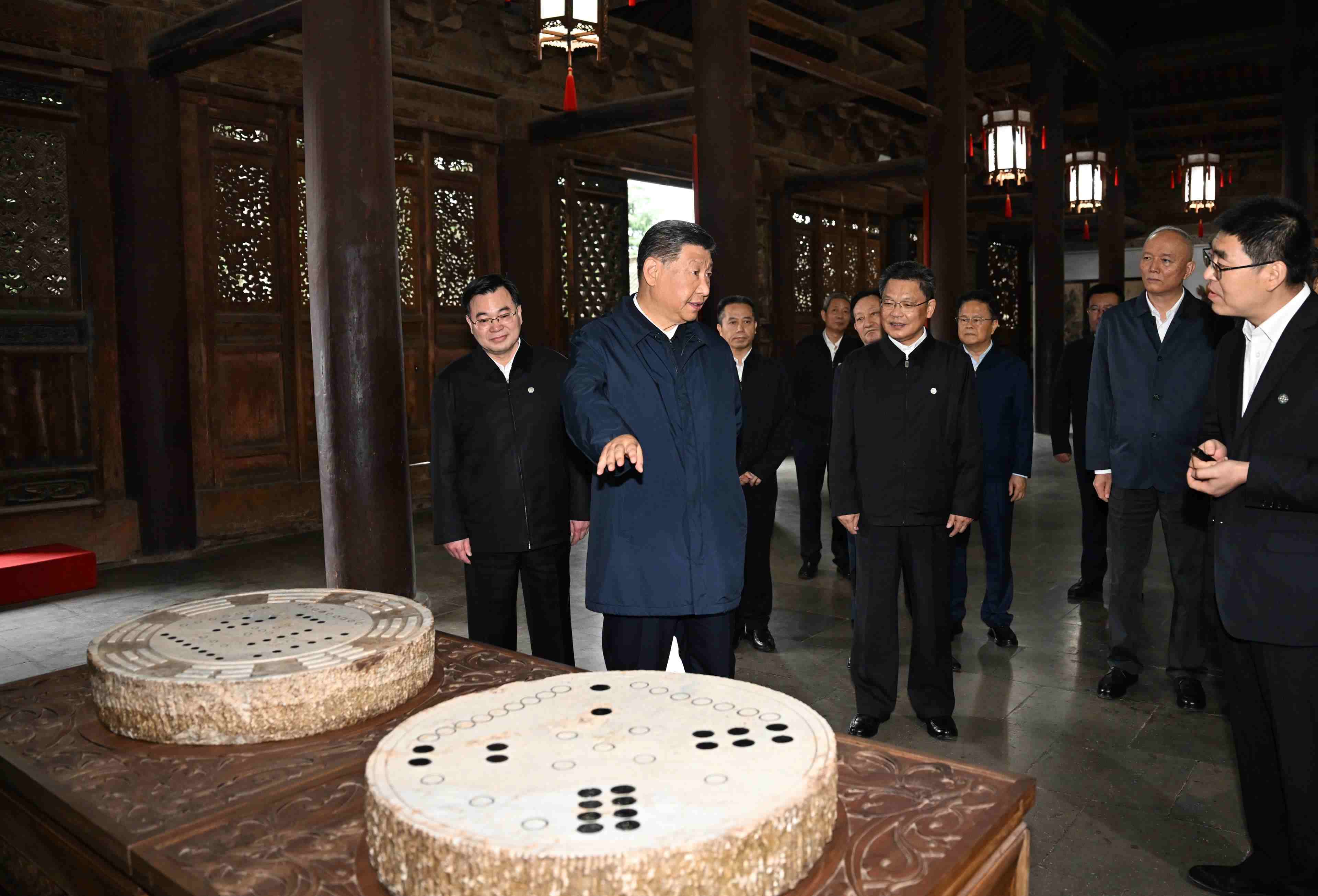 2024年9月10日，習(xí)近平總書記在甘肅天水考察了全國重點文物保護單位伏羲廟。