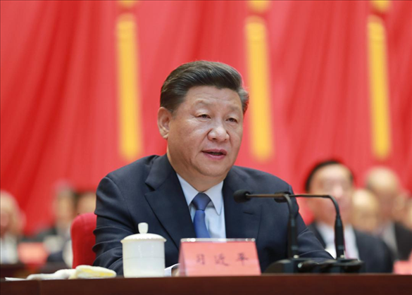 2019年9月20日，中央政協(xié)工作會議暨慶祝中國人民政治協(xié)商會議成立70周年大會在全國政協(xié)禮堂召開。中共中央總書記、國家主席、中央軍委主席習(xí)近平出席大會并發(fā)表重要講話。新華社記者 丁林 攝