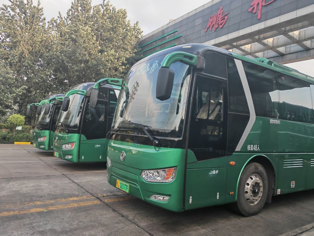 2024年9月4日拍攝的鵬飛集團(tuán)的氫能大巴車。新華社記者 王勁玉 攝