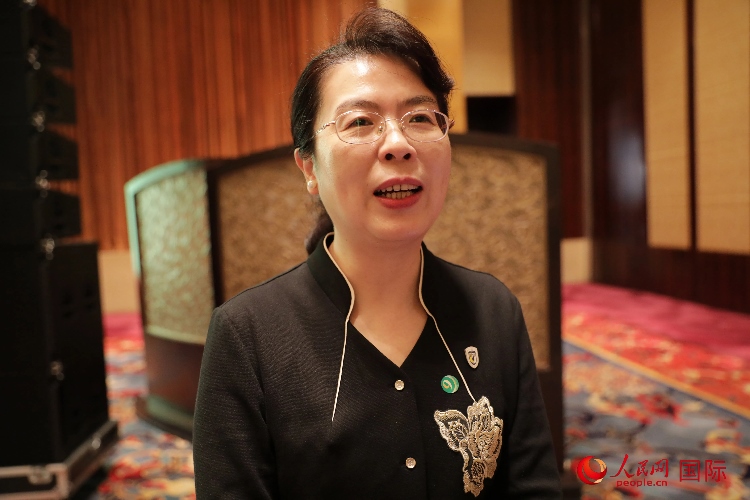 北京外國語大學(xué)亞洲學(xué)院院長、中國馬來研究中心主任蘇瑩瑩教授接受人民網(wǎng)采訪。人民網(wǎng) 王婧攝