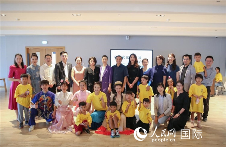 開營儀式部分嘉賓合影。人民網(wǎng)中東中心分社塔里克·易卜拉欣攝
