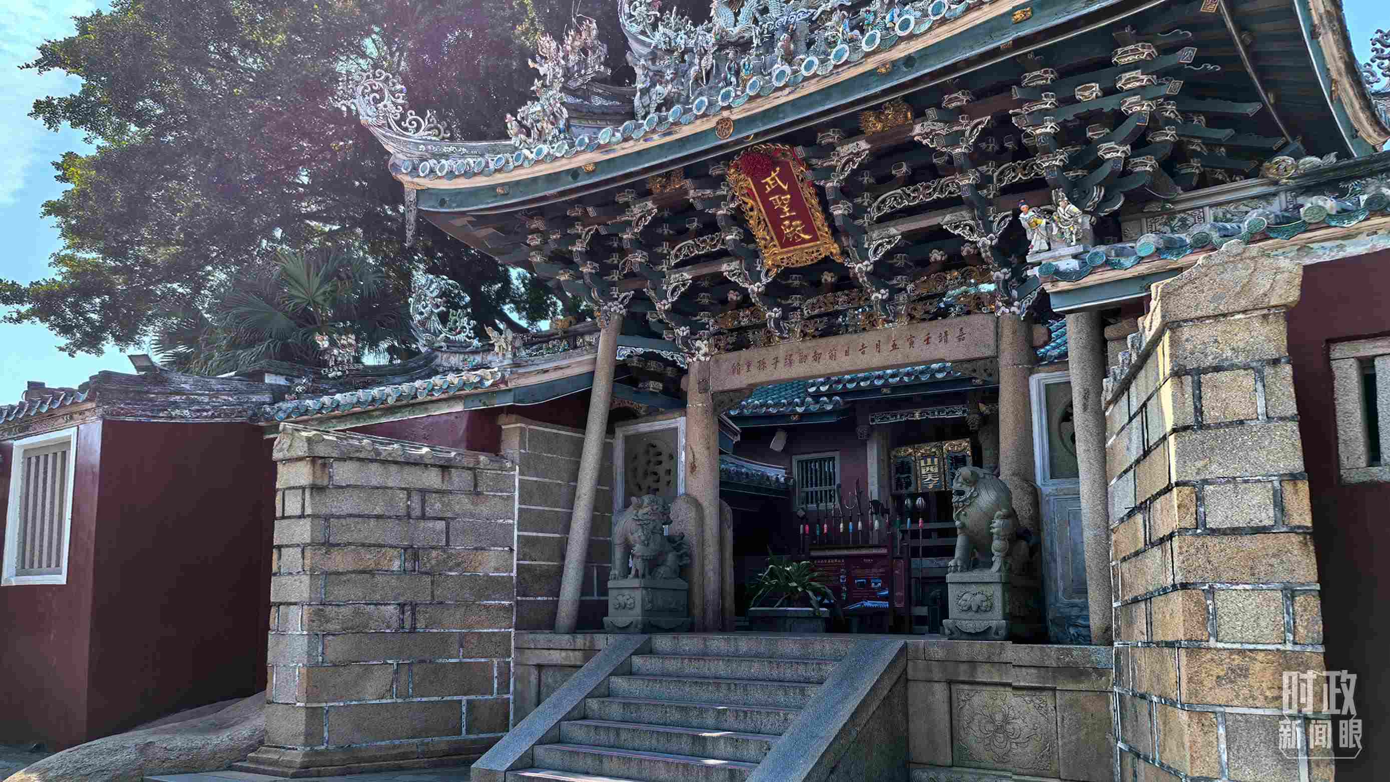 △關(guān)帝文化產(chǎn)業(yè)園。（總臺央視記者陸泓宇拍攝）