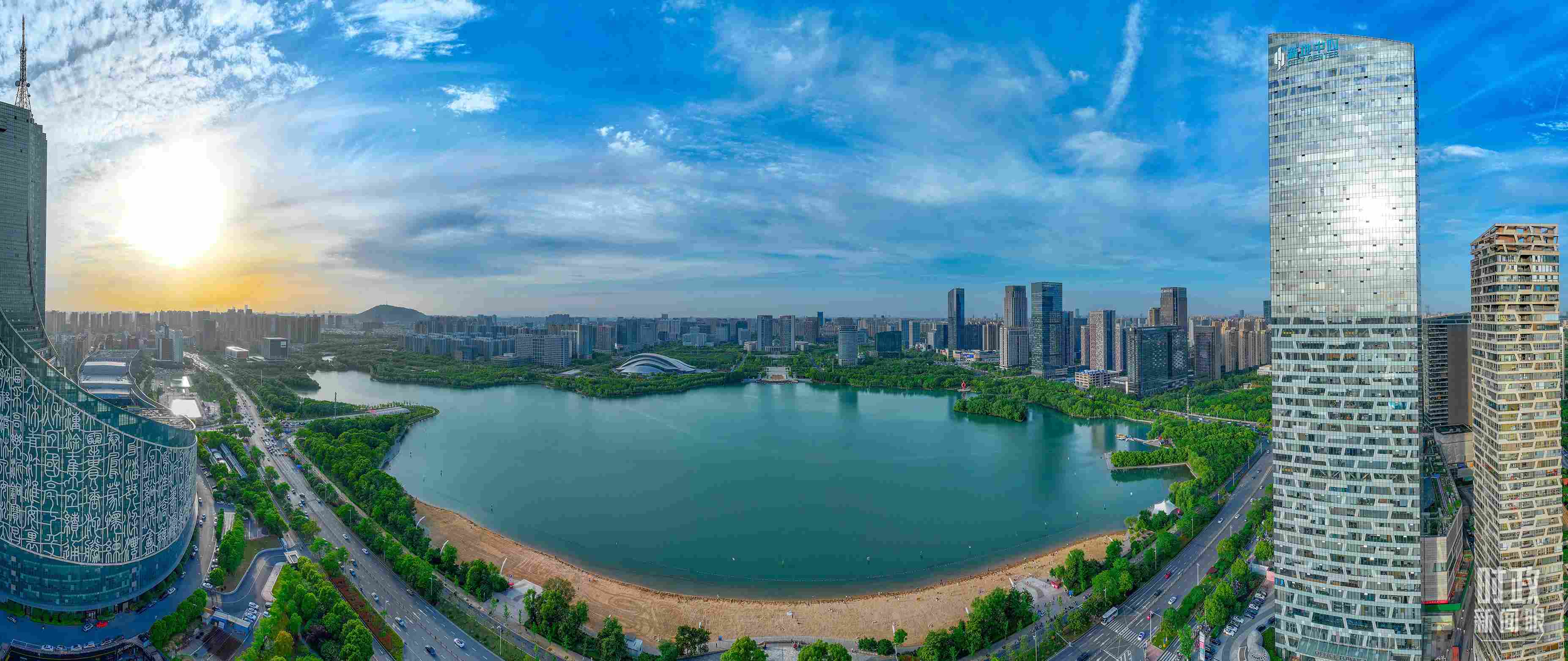 △安徽省合肥市。（合肥市蜀山區(qū)融媒體中心葛慶釗供圖）