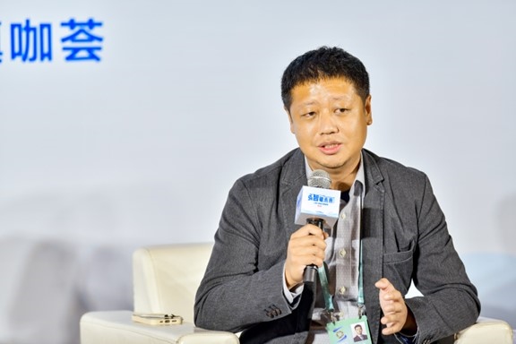 星云智慧機器人副總裁李明。 人民網 任峰濤攝
