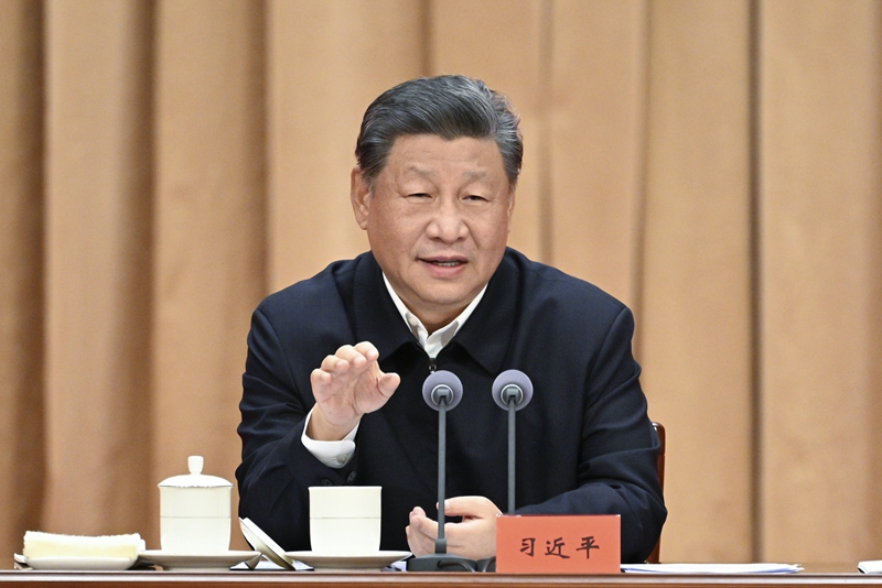 2024年10月29日，習(xí)近平在省部級主要領(lǐng)導(dǎo)干部學(xué)習(xí)貫徹黨的二十屆三中全會精神專題研討班開班式上發(fā)表重要講話。