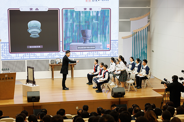 首屆全國“博物館里的大思政課”示范交流活動。學校供圖