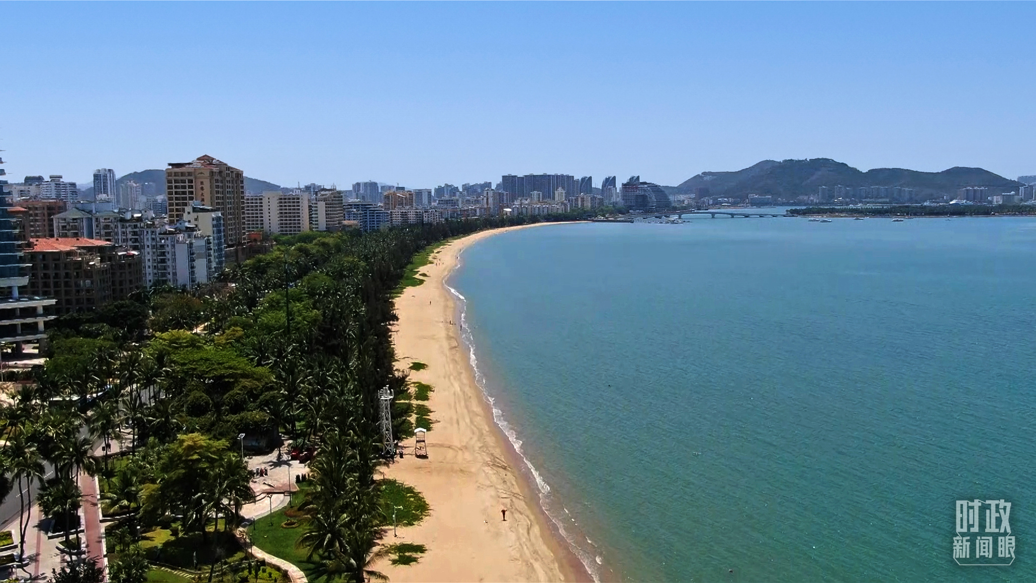 海南三亞。（總臺記者張偉克拍攝）
