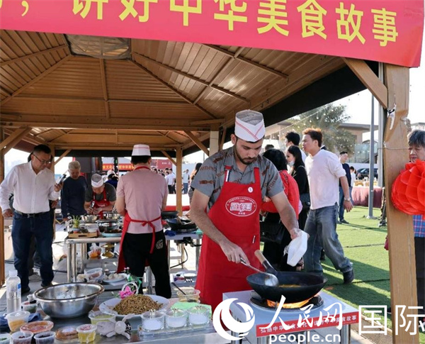 參賽一景。人民網(wǎng)記者管克江攝