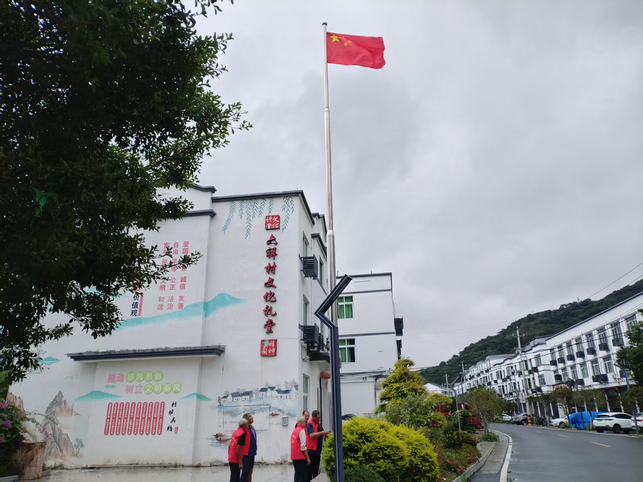 永興村一景（永興現(xiàn)為六祥行政村下的自然村之一）。蒼南縣金鄉(xiāng)鎮(zhèn) 供圖