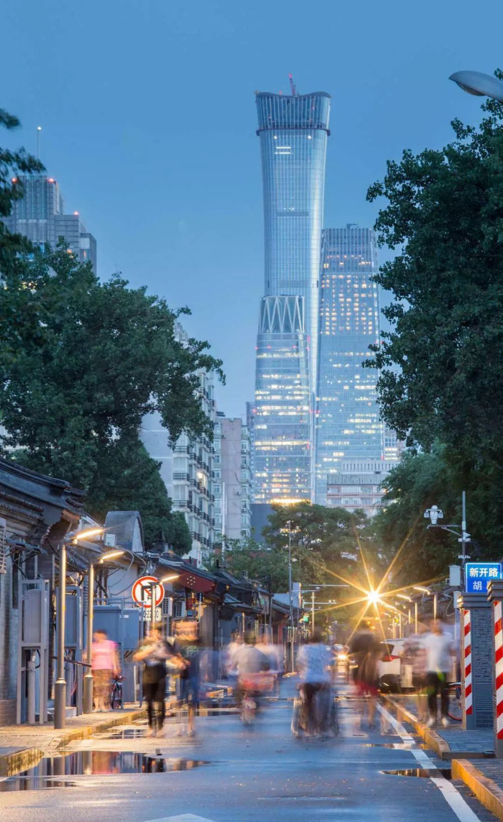 西總布胡同景觀。（受訪者供圖）
