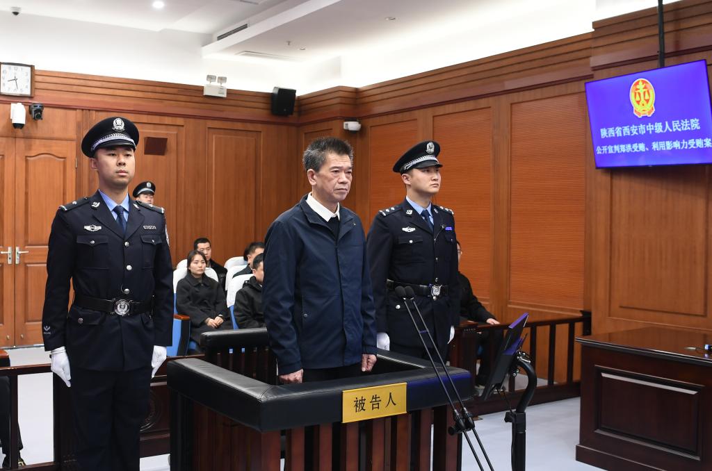 現場圖。（陜西省西安市中級人民法院供圖）